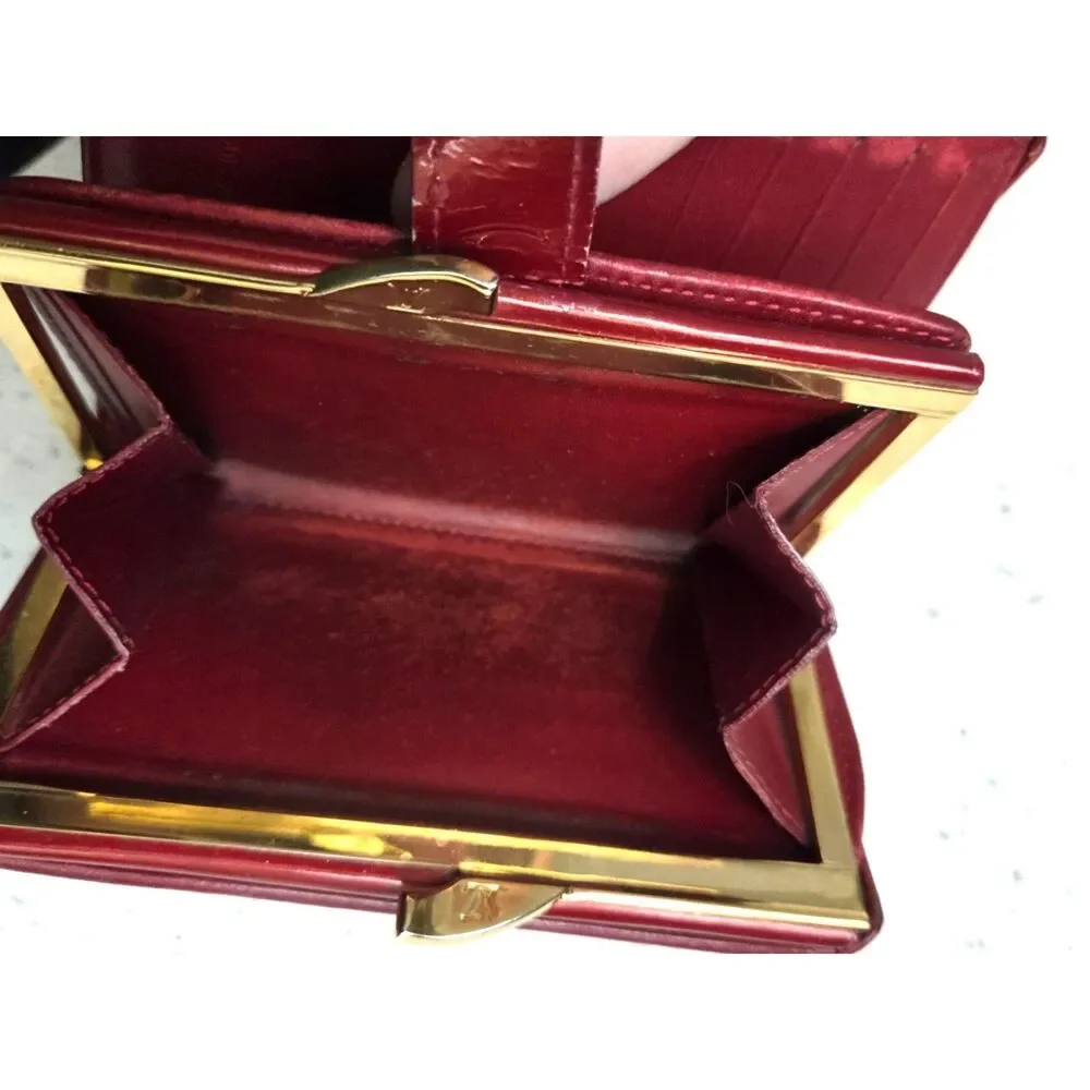 Louis Vuitton Monogram Vernis French Purse Wallet